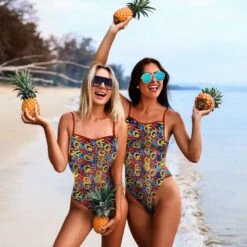 Maillot De Bain Femme Natation Une Pièce Endurance Letter Multicolore -Magasin D'Articles De Sport maillot de bain femme natation une piece endurance letter multicolore 3