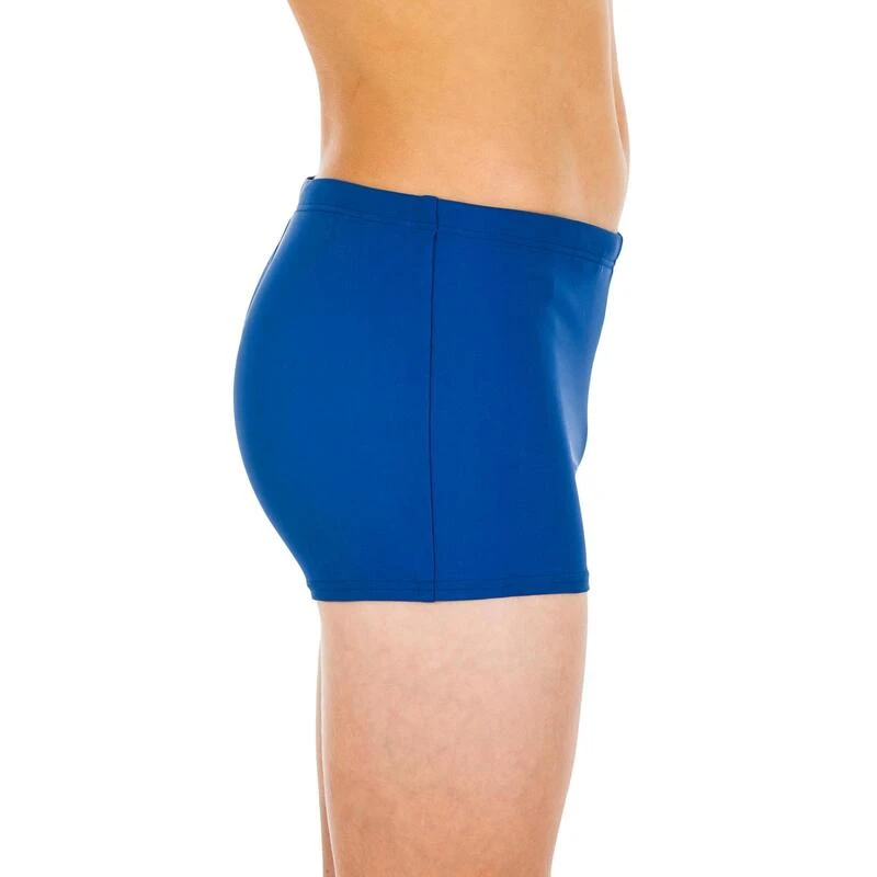 Maillot De Bain Natation Garçon - Boxer 100 Basic - Bleu 3 Maillot De Bain Natation Garçon - Boxer 100 Basic - Bleu – Image 3