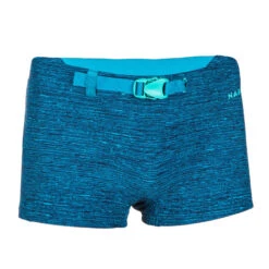 Maillot De Bain Natation Garçon - Boxer 100 Kibelt - Chin Bleu - Avec Boucle -Magasin D'Articles De Sport maillot de bain natation garcon boxer 100 kibelt chin bleu avec boucle 4