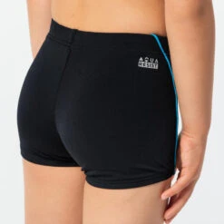 Maillot De Bain Natation Garçon - Boxer 100 Plus - Noir -Magasin D'Articles De Sport maillot de bain natation garcon boxer 100 plus noir 2