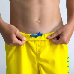 Maillot De Bain Natation Garçon - Swimshort 100 Basic - Jaune -Magasin D'Articles De Sport maillot de bain natation garcon swimshort 100 basic jaune 3