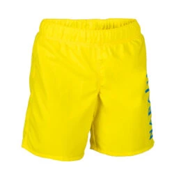 Maillot De Bain Natation Garçon - Swimshort 100 Basic - Jaune -Magasin D'Articles De Sport maillot de bain natation garcon swimshort 100 basic jaune 4