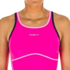 Maillot De Bain Une Pièce De Natation Fille Kamiye + Pink -Magasin D'Articles De Sport maillot de bain une piece de natation fille kamiye pink 2