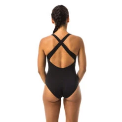Maillot De Bain1 Pièce De Natation Femme Pearl Noir -Magasin D'Articles De Sport maillot de bain1 piece de natation femme pearl noir 2