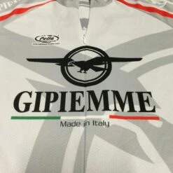 Maillot De Cyclisme à Manches Courtes Gris Gipiemme -Magasin D'Articles De Sport maillot de cyclisme a manches courtes gris gipiemme 2