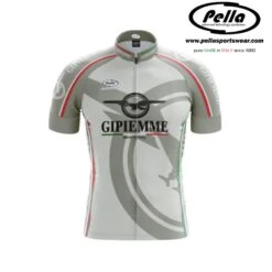 Maillot De Cyclisme à Manches Courtes Gris Gipiemme