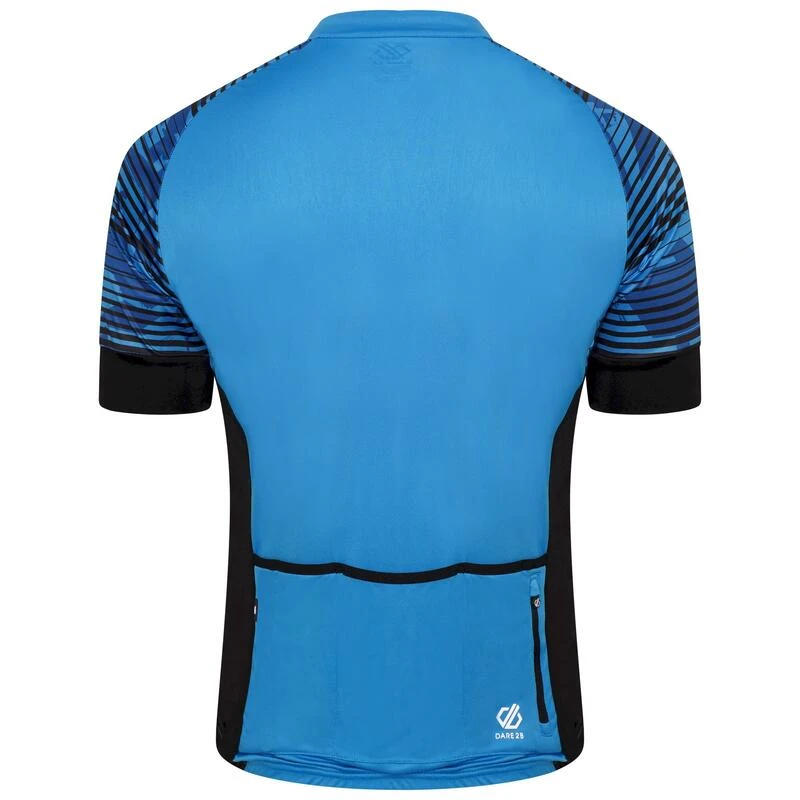Dare 2b Maillot De Cyclisme STAY THE COURSE Homme (Bleu Clair) 2 Dare 2b Maillot De Cyclisme STAY THE COURSE Homme (Bleu Clair) – Image 2