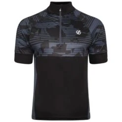 Dare 2b Maillot De Cyclisme STAY THE COURSE Homme (Noir)