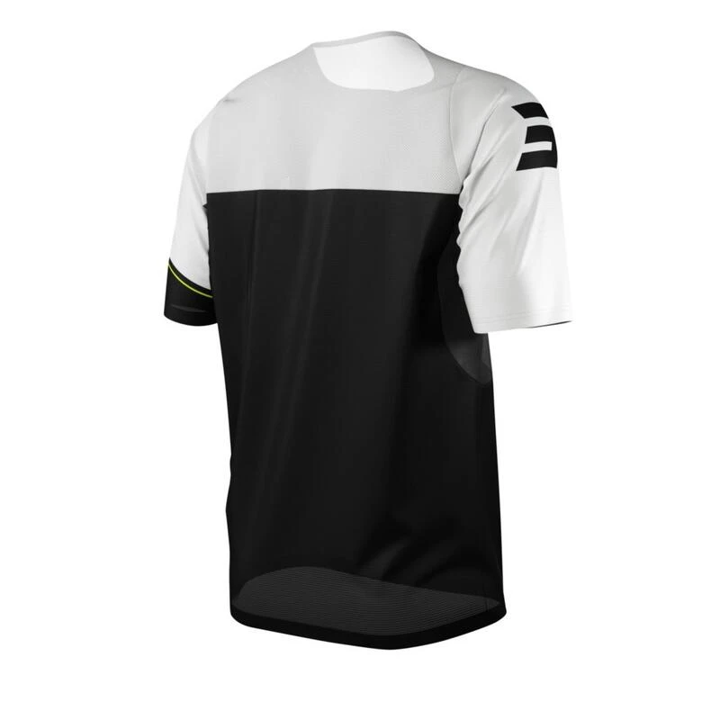 Maillot Manches Courtes Shot Revolt Noir/Blanc 2 Maillot Manches Courtes Shot Revolt Noir/Blanc – Image 2