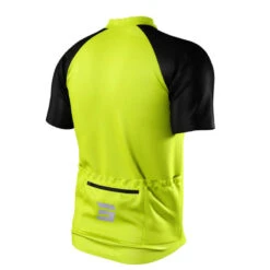 Maillot Manches Courtes Shot Unlimited Zip Jaune -Magasin D'Articles De Sport maillot manches courtes shot unlimited zip jaune 2