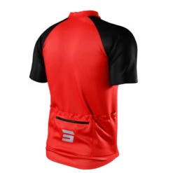 Maillot Manches Courtes Shot Unlimited Zip Rouge -Magasin D'Articles De Sport maillot manches courtes shot unlimited zip rouge 2