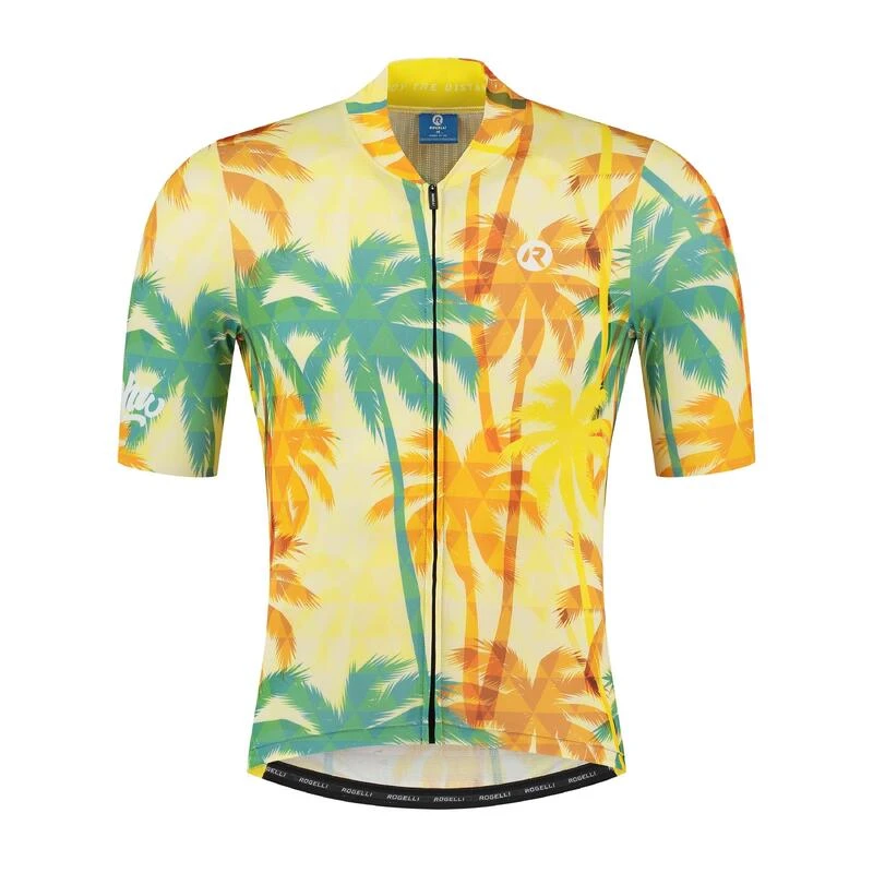 Rogelli Maillot Manches Courtes Velo Homme - Hawaii 1 Rogelli Maillot Manches Courtes Velo Homme - Hawaii