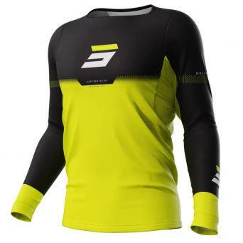 Maillot Manches Longues Shot Rogue Stok Neon Yellow - Enfant 1 Maillot Manches Longues Shot Rogue Stok Neon Yellow - Enfant