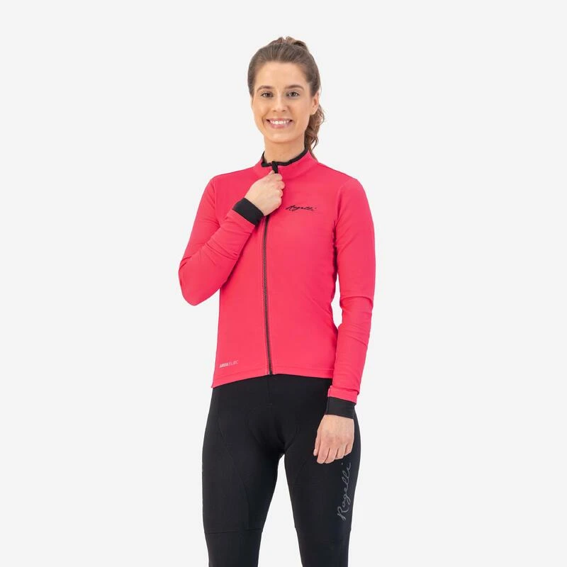 Rogelli Maillot Manches Longues Velo Femme - Essential 2 Rogelli Maillot Manches Longues Velo Femme - Essential – Image 2