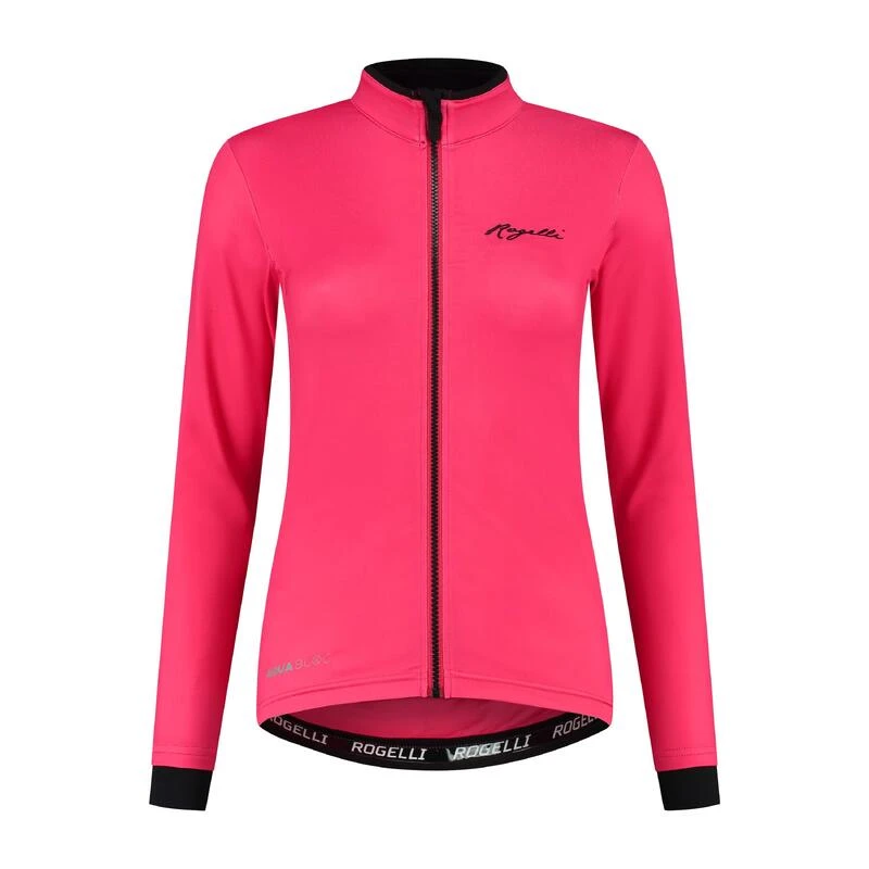 Rogelli Maillot Manches Longues Velo Femme - Essential 1 Rogelli Maillot Manches Longues Velo Femme - Essential