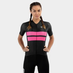 Maillot Vélo Manches Courtes Femme M2 Double Track