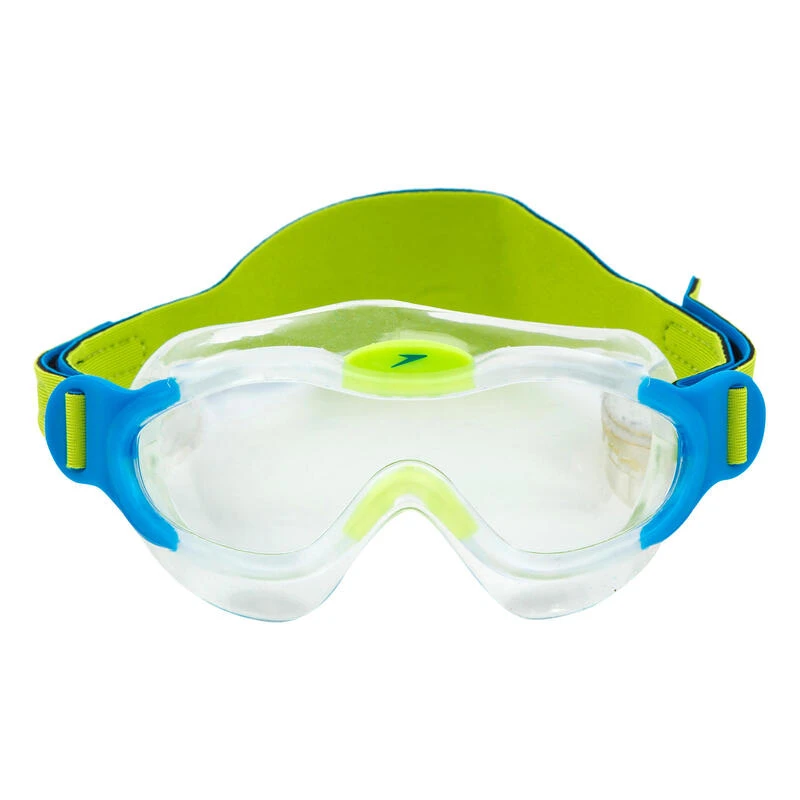 Masque De Natation Bébé Ou Enfant Speedo SeaSquad Bleu Vert 2 Masque De Natation Bébé Ou Enfant Speedo SeaSquad Bleu Vert – Image 2