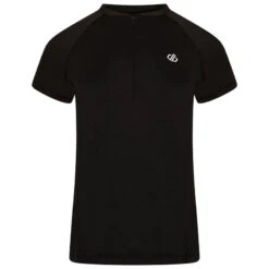 Dare 2b Outdare III Maillot De Fitness Zippé à Moitié Pour Femme - Noir