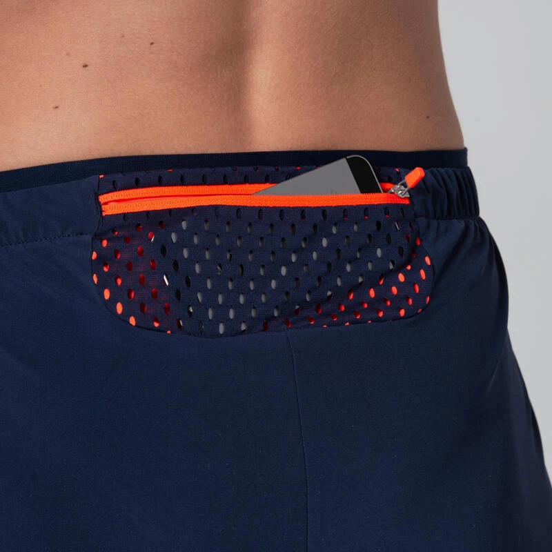 Kalenji PANTALON ATHLETISME FEMME BLEU FONCE 4 Kalenji PANTALON ATHLETISME FEMME BLEU FONCE – Image 4