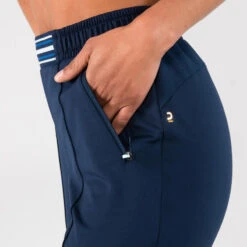 Kalenji PANTALON D'ATHLETISME ZIPPÉ FEMME BLEUE MARINE & CIEL -Magasin D'Articles De Sport pantalon dathletisme zippe femme bleue marine and ciel 3