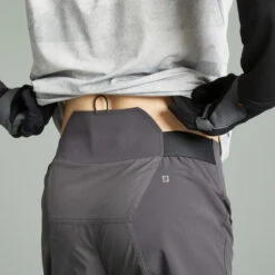 Rockrider PANTALON DE VÉLO VTT ALL MOUNTAIN GRIS -Magasin D'Articles De Sport pantalon de velo vtt all mountain gris 2