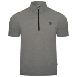 Dare 2b Pedal It Out T-shirt De Cyclisme Zippé à Moitié Pour Homme - Vert Pâle