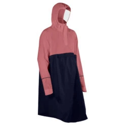BTWIN PONCHO PLUIE VÉLO 900 ROSE / BLEU MARINE