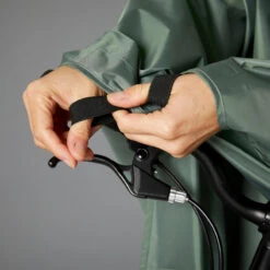 BTWIN PONCHO PLUIE VELO VILLE 100 VERT -Magasin D'Articles De Sport poncho pluie velo ville 100 vert 3