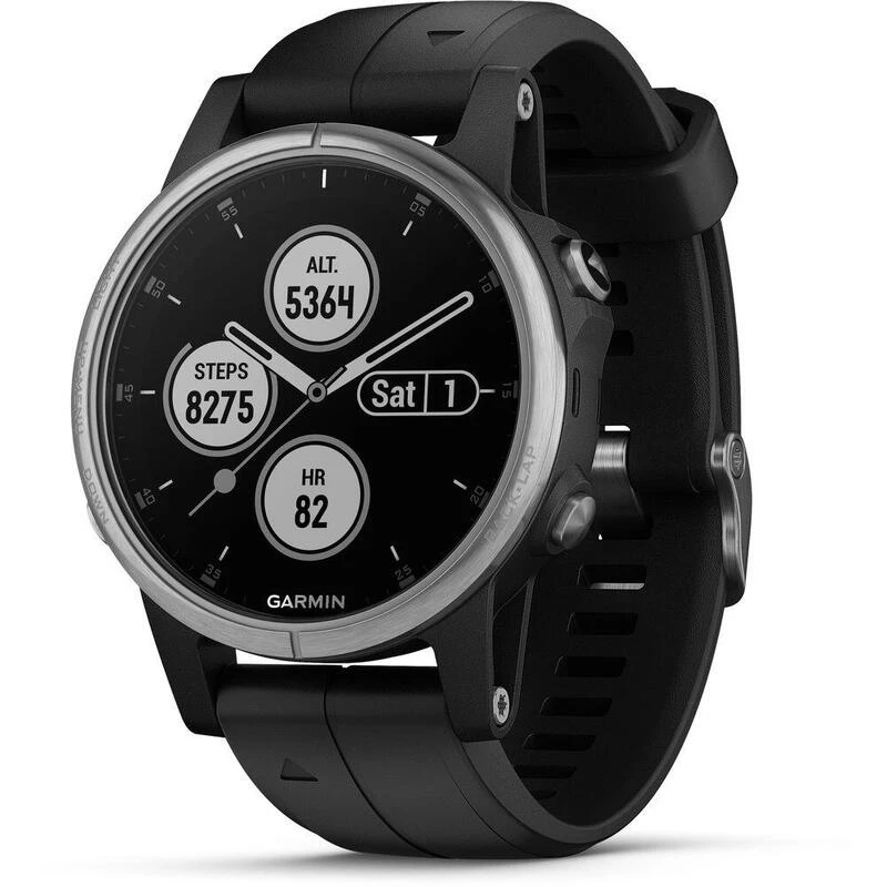 Garmin Reconditionné - Montre Connectée GPS Fenix 5S Plus Argent - Excellent état 1 Garmin Reconditionné - Montre Connectée GPS Fenix 5S Plus Argent - Excellent état