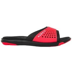 Sandale Claquette Piscine Femme SLAP900 Noir Corail 8 Sandale Claquette Piscine Femme SLAP900 Noir Corail -Magasin D'Articles De Sport sandale claquette piscine femme slap900 noir corail 3