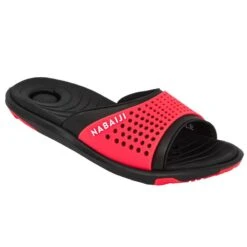 Sandale Claquette Piscine Femme SLAP900 Noir Corail 9 Sandale Claquette Piscine Femme SLAP900 Noir Corail -Magasin D'Articles De Sport sandale claquette piscine femme slap900 noir corail 4