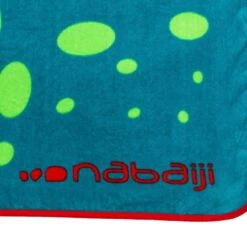 Serviette De Bain Bébé Imprimé Dragon Bleu Vert -Magasin D'Articles De Sport serviette de bain bebe imprime dragon bleu vert 2