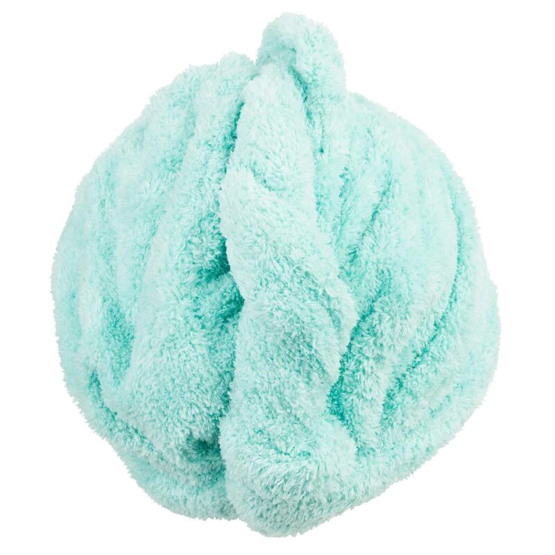 Serviette De Bain Microfibre Douce Pour Cheveux Vert Clair 5 Serviette De Bain Microfibre Douce Pour Cheveux Vert Clair – Image 5