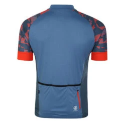 Dare 2b Stay The Course II T-shirt De Cyclisme Zippé à Moitié Pour Homme - Bleu -Magasin D'Articles De Sport stay the course ii t shirt de cyclisme zippe a moitie pour homme bleu 2