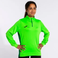Sweat-shirt Femme Joma Winner Ii Vert Fluo -Magasin D'Articles De Sport sweat shirt femme joma winner ii vert fluo 2