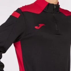 Sweat-shirt Homme Joma Championship Vi Noir Rouge -Magasin D'Articles De Sport sweat shirt homme joma championship vi noir rouge 4