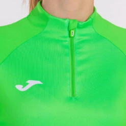 Sweat-shirt Running Femme Joma Elite Vii Vert Fluo Blanc -Magasin D'Articles De Sport sweat shirt running femme joma elite vii vert fluo blanc 3