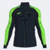 Sweat-shirt Running Homme Joma Elite Ix Noir Vert Fluo