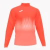 Sweat-shirt Running Homme Joma Elite Vii Corail Fluo Blanc