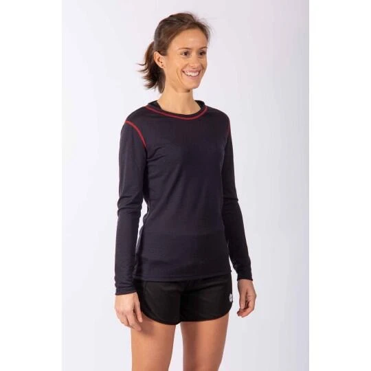 T-SHIRT LAINE MERINOS MANCHES LONGUES FEMME 10 20°C 2 T-SHIRT LAINE MERINOS MANCHES LONGUES FEMME 10 20°C – Image 2