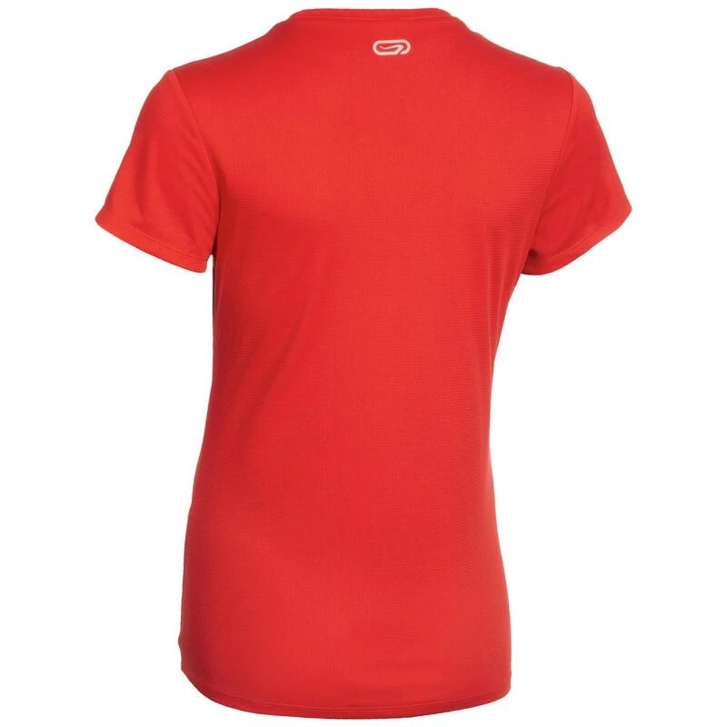 Kalenji Tee Shirt Athlétisme Femme Club Personnalisable Rouge 2 Kalenji Tee Shirt Athlétisme Femme Club Personnalisable Rouge – Image 2