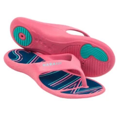 Tong Femme Piscine TONGA 500 Print SWIM Rose