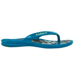 Tongs De Piscine Enfants - Tonga 500 Print - Citym Bleu -Magasin D'Articles De Sport tongs de piscine enfants tonga 500 print citym bleu 4