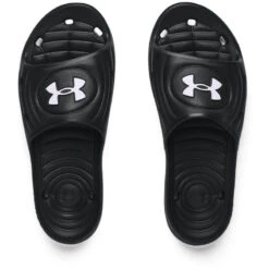 Tongs Under Armour Locker IV Sl, Noir, Hommes 7 Tongs Under Armour Locker IV Sl, Noir, Hommes -Magasin D'Articles De Sport tongs under armour locker iv sl noir hommes 2