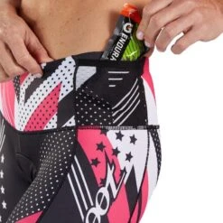 Triathlon Féminin 8 Pouces Pantalon Style Team ZOOT -Magasin D'Articles De Sport triathlon feminin 8 pouces pantalon style team zoot 4