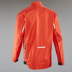 Rockrider VESTE COUPE PLUIE VELO VTT EXPL 500 ROUGE -Magasin D'Articles De Sport veste coupe pluie velo vtt expl 500 rouge 3