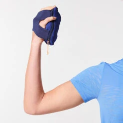 VESTE RUNNING FEMME SANS MANCHE KIPRUN LIGHT BLEU MARINE -Magasin D'Articles De Sport veste running femme sans manche kiprun light bleu marine 4