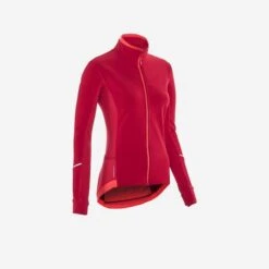 VESTE VELO ROUTE 500 FEMME FRAMBOISE