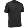 WATER TEE SHIRT Top Anti UV Surf Manches Courtes Homme Noir