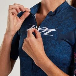 ZOOT Maillot Aéro De Course LTD Femme - Blue Roar - -Magasin D'Articles De Sport zoot maillot aero de course ltd femme blue roar 3
